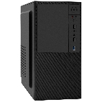 Компьютерный корпус Minitower ExeGate BAA-308U2-UNS450 (mATX, БП UNS450 с вент. 12см, 1хUSB/2хUSB 3.0, HD Audio, черный), фото 1