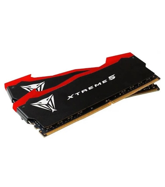 Оперативная память Patriot Viper Xtreme 5, DDR5, 32GB (2x16GB), 7600MHz, CL36, DIMM, с радиаторами, черный