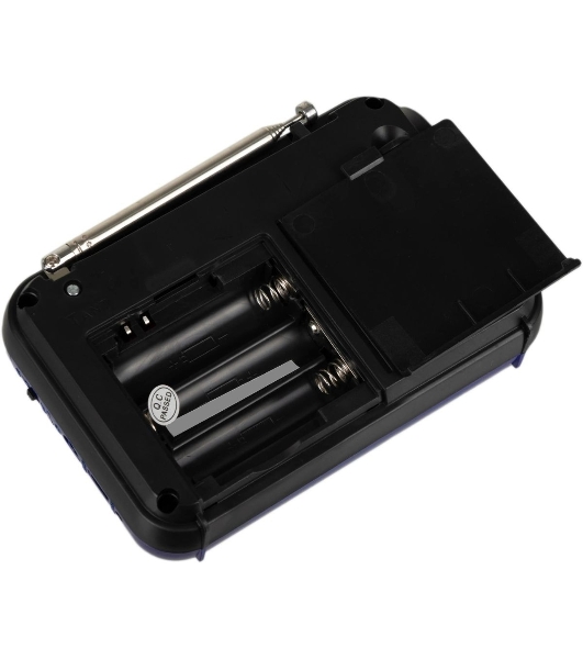 Радиоприемник Сигнал РП-224, бат. 3*АА (не в компл.), 220V, акб 400мА/ч, USB, SD, дисплей, фонарик
