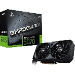 Видеокарта MSI RTX 5070 SHADOW 2X OC 12Gb GDDR7 192bit 3xDP HDMI 2FAN RTL, фото 1