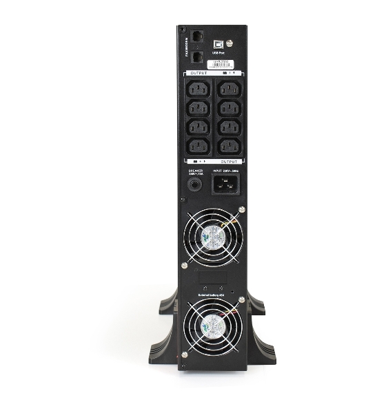 Источник бесперебойного питания Pure Sine Wave ExeGate SinePower UHB-2000.LCD.AVR.C13.RJ.USB.2U 2000VA/1600W,8*C13,RM/Tower