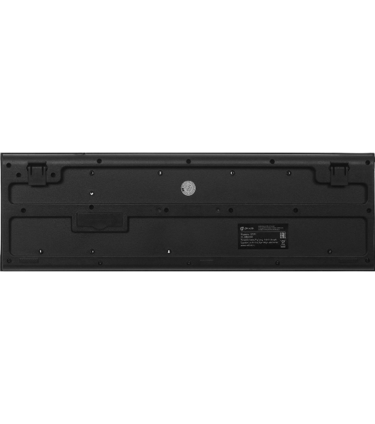 Клавиатура проводная Oklick 120M, USB, черный