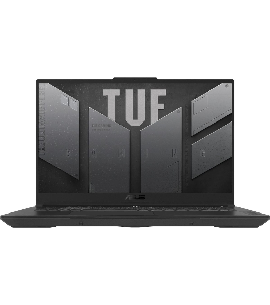 Ноутбук ASUS TUF Gaming FA707NUG-HX182/17.3'/IPS/AMD Ryzen 7 7445HS/16Gb/512Gb SSD/NVIDIA GeForce RTX 4050 6Gb/noOS/серый/2.6kg