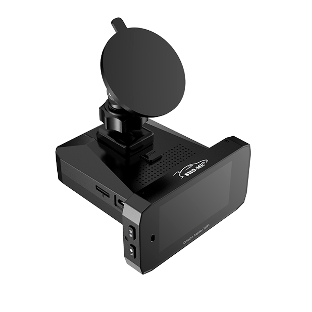 Видеорегистратор Sho-Me Combo Raptor WiFi, 2304x1296, 3', GPS/ГЛОНАСС, Wi-Fi, G-сенсор, датчик движения, GPS-информатор
