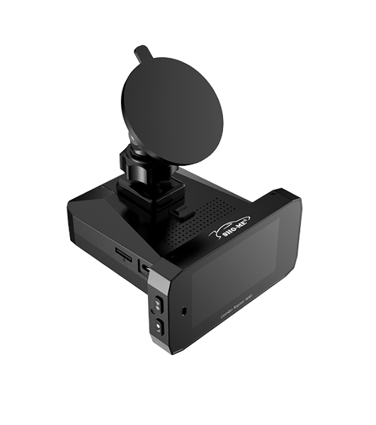 Видеорегистратор Sho-Me Combo Raptor WiFi, 2304x1296, 3', GPS/ГЛОНАСС, Wi-Fi, G-сенсор, датчик движения, GPS-информатор