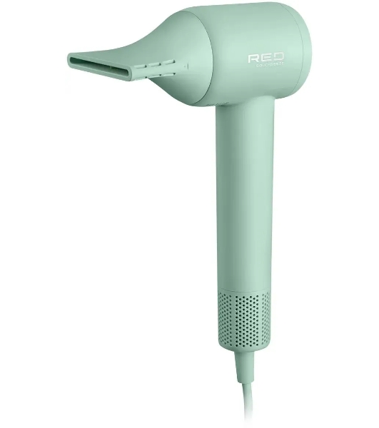 Фен Red Solution F572 зеленый/мятный, 1400 Вт, компактный, ионизация
