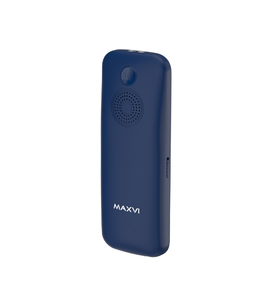 Мобильный телефон Maxvi RT-03 + док-станция, синий