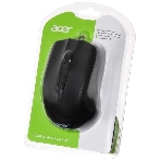 Мышь проводная Acer OMW010 черный, 1200 dpi, USB, кнопки - 3, фото3