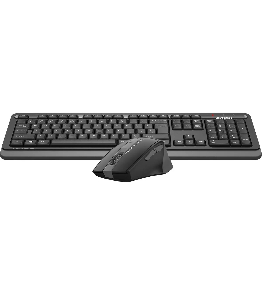 Комплект клавиатура+мышь A4Tech FStyler FG1035 беспроводной, USB, 2000 DPI, чёрный/серый