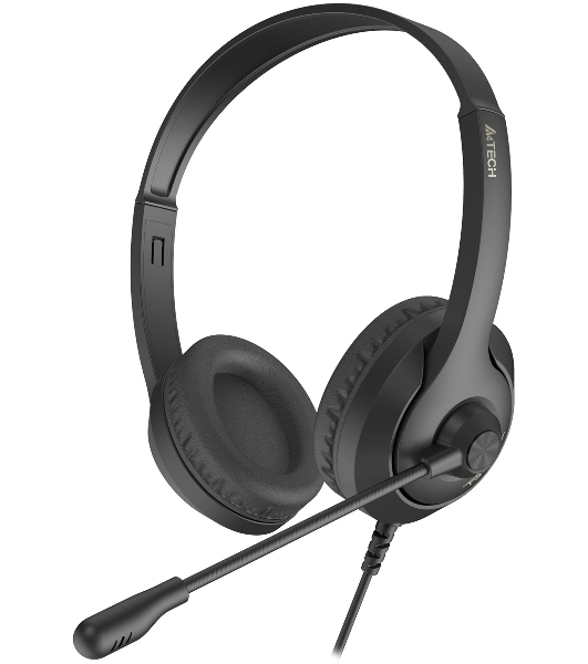 Гарнитура A4Tech Fstyler FH100 чёрный, проводная