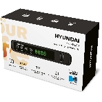 Приставка для цифрового ТВ Hyundai H-DVB520 черный + WiFi-адаптер, DVB-T2, DVB-T, DVB-C, HDMI, USB 2.0 х2, фото2