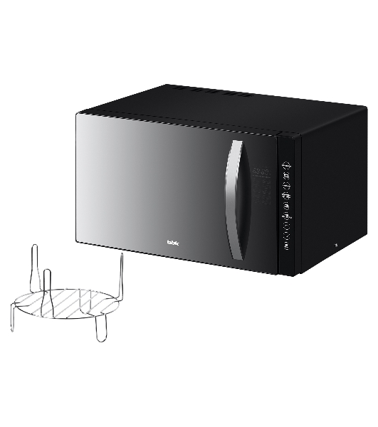 Микроволновая печь BBK 23MWC-881T/B-M черный, 23 л, 800 Вт, переключатели - сенсор