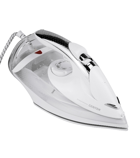 Утюг Centek CT-2334 белый/хром, 3200 Вт, 50 г/мин, 195 г/мин, 300 мл