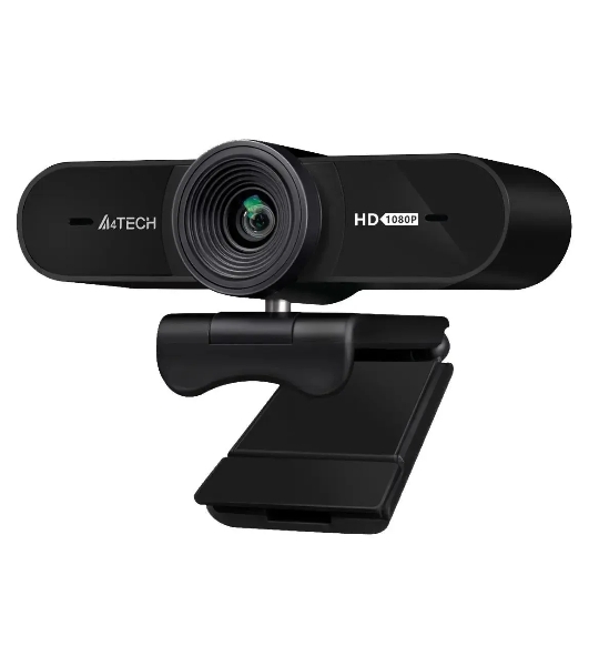 Веб-камера A4Tech PK-980HA 1920x1080, 30 кадр/с, USB Type-A, микрофон (2 шт, шумоподавление), автоматическая фокусировка, автоосвещение, универсальное крепление