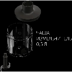 Блендер погружной Polaris PHB 1583L Silent 1500Вт серебристый, фото4