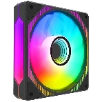 Вентилятор для корпуса Alseye Mirror-B-P черный, 120 мм, 2000 об/мин, 35.2 дБ, 4 pin, фото2