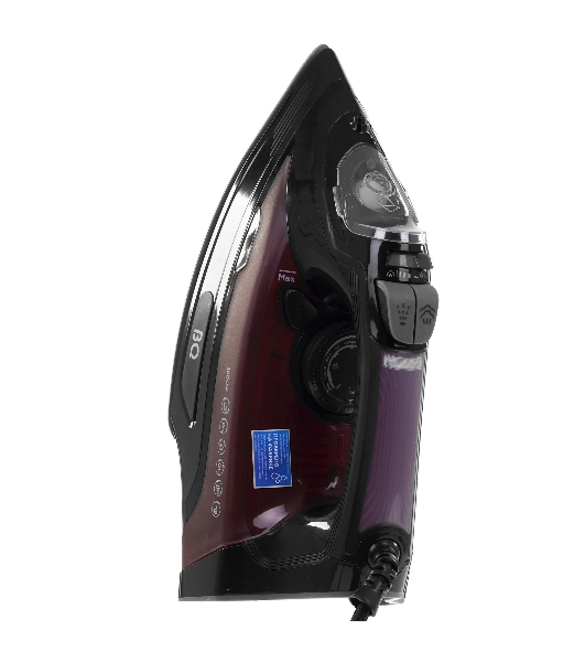 Утюг BQ SI1003 черный/винный/красный, 2600 Вт, 35 г/мин, 160 г/мин, 360 мл