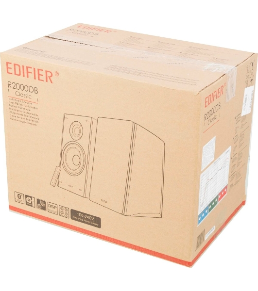 Акустическая система Edifier R2000DB 2.0, 24Wх2 + 36Wх2, ПДУ, RMS