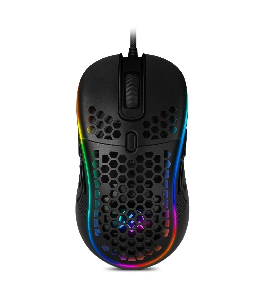 Игровая мышь SVEN RX-G860 чёрная (8 кнопок, 12800 dpi, USB, RGB подсветка )