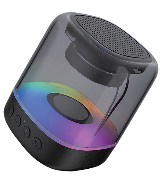 Акустическая система QUMO Plasma mini ВТ 0081 3 ВТ объемное звучание RGb