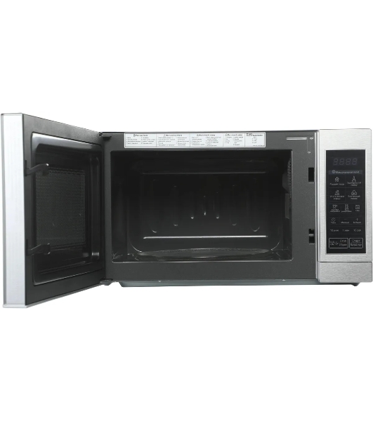 Микроволновая печь LG MS2044V серебристый, 20 л, 700 Вт, переключатели - сенсор