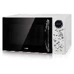 Микроволновая печь BBK 23MWG-930S/BW белый/черный, 23 л, 900 Вт, переключатели - сенсор, фото 1