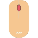Мышь беспроводная Acer OMR205 бежевый/розовый, 1200 dpi, радиоканал, USB, кнопки - 3, фото 1