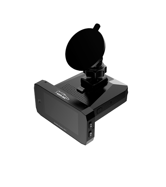 Видеорегистратор Sho-Me Combo Raptor WiFi, 2304x1296, 3', GPS/ГЛОНАСС, Wi-Fi, G-сенсор, датчик движения, GPS-информатор
