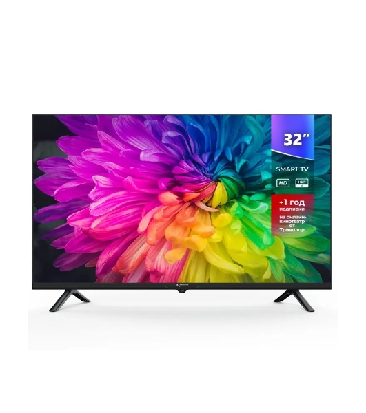 Телевизор Триколор 32' H32HC4 черный LED HD 60Hz Android 11 1Gb
