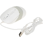Мышь проводная A4Tech Fstyler FM10 белый/серый, 1600 dpi, USB, кнопки - 4, фото8