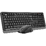 Комплект клавиатура+мышь A4Tech FStyler FG1035 беспроводной, USB, 2000 DPI, чёрный/серый, фото10