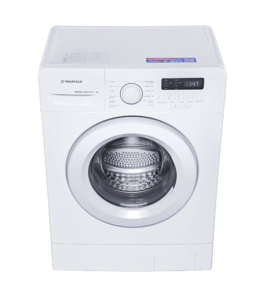 Стиральная машина Maunfeld MFWM127WH051D белый, загрузка фронтальная 7 кг, 1200 об/мин., класс: А+++