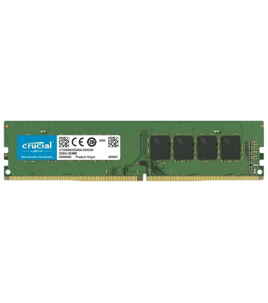 Оперативная память Crucial, DDR4, 16GB (1x16 GB), 3200 MHz, CL22, UDIMM