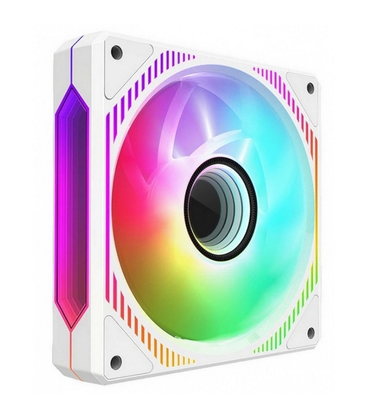 Вентилятор для корпуса Alseye Mirror-W-R белый, 120 мм, 2000 об/мин, 35.2 дБ, 4 pin