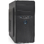 Компьютерный корпус Minitower ExeGate BA-309U2-UNS450 (mATX, БП UNS450 с вент. 12см, 1хUSB+2хUSB 3.0, HD аудио, черный), фото 1