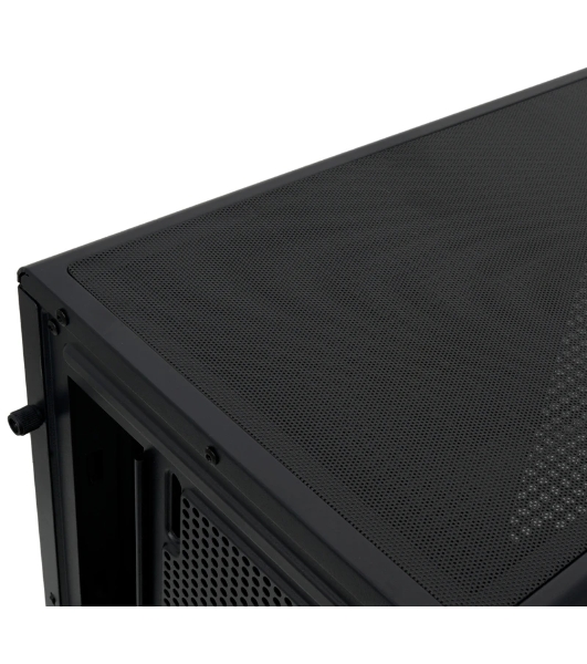 Компьютерный корпус HSPD M310, Mesh Mini-tower, черный, TG, 0.4 SPCC, 3x120мм ARGb mATX, mITX 180/280/160мм 1x2.5', 1x3.5', 4xPCI 2xUSB-A 3.0 452x277x418мм