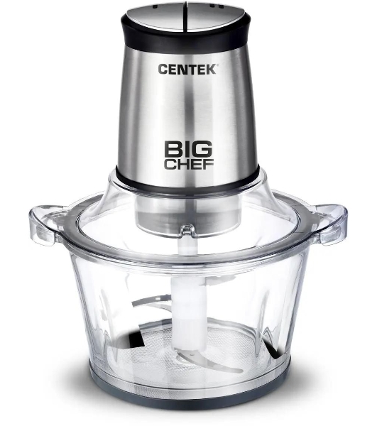 Измельчитель Centek CT-1394, стационарный, серебристый