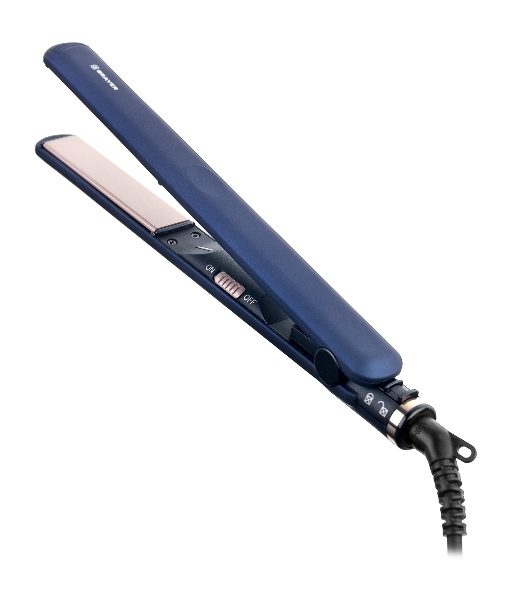Выпрямитель для волос BRAYER BR3303 синий, 22 мм, 220 °C, 1 режим