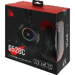 Гарнитура Bloody G528C чёрный, проводная, подсветка, фото3