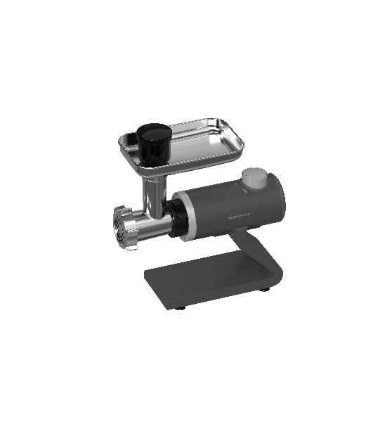 Мясорубка электрическая Topdevice TDMG100 графитовый, 2000 Вт, 3 кг/мин, реверс, насадки - 7