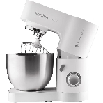 Кухонная машина Korting KKM 0105 Polar мощность 1200 Вт, 7 насадок (планетарный миксер с 3-мя насадками, мясорубка, насадка для колбас, насадка для кеббе, насадка-блендер), объем чаши 5.5 л, 8 скоростей, импульсный режим, механическое управление, белый, фото20