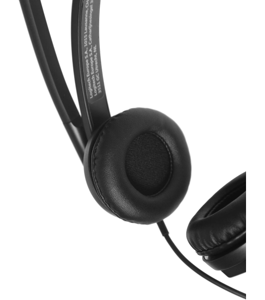 Гарнитура Logitech USB Headset H570e Stereo чёрный, проводная, USB
