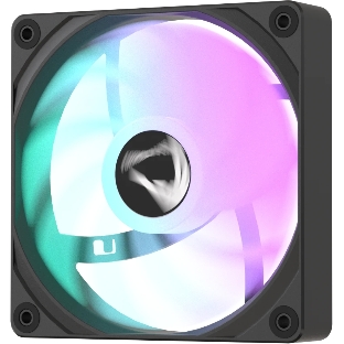Вентилятор для корпуса Formula PA120R Reverse ARGB 120х120x25 черный 4-pin 28.8дБ (PA120R BLACK) Ret