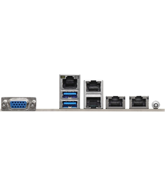 Серверная материнская плата ASRock GNRD8-2L2T, 1xE2 (LGA 4710), встроен в процессор, 8xDDR5, 0xSATA, 2xM.2, 7xPCIe 5.0 x16, 1xVGA, 2x1Gb LAN, 2x10Gb LAN, IPMI, 2xUSB-A 5Gbps, SSI CEB