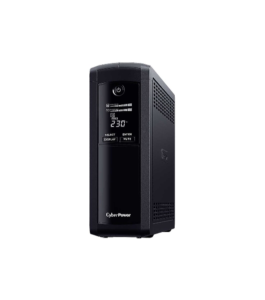 Источник бесперебойного питания CyberPower VP1200EILCD/1200 ВА/720 Вт/USB/RS-232/RJ-11/RJ-45/8xIEC 320 C13 (компьютерный)