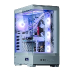 Компьютерный корпус ZALMAN P50 DS, ATX, WHITE, WINDOW, 2x3.5', 3x2.5', 1xUSB TYPE-C, 2xUSB 3.0, SIDE 3x120мм ARGb, REAR 1x120мм ARGb, фото7