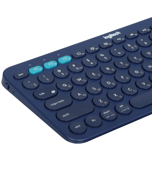 Клавиатура беспроводная Logitech K380 [920-007591] синий