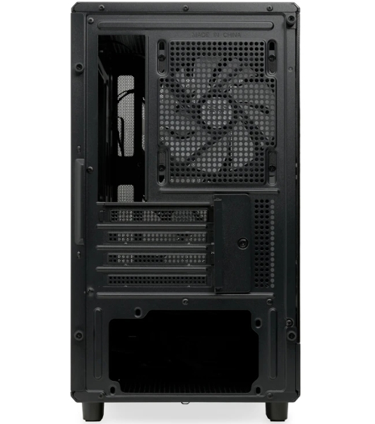 Компьютерный корпус HSPD M310, Mesh Mini-tower, черный, TG, 0.4 SPCC, 3x120мм ARGb mATX, mITX 180/280/160мм 1x2.5', 1x3.5', 4xPCI 2xUSB-A 3.0 452x277x418мм