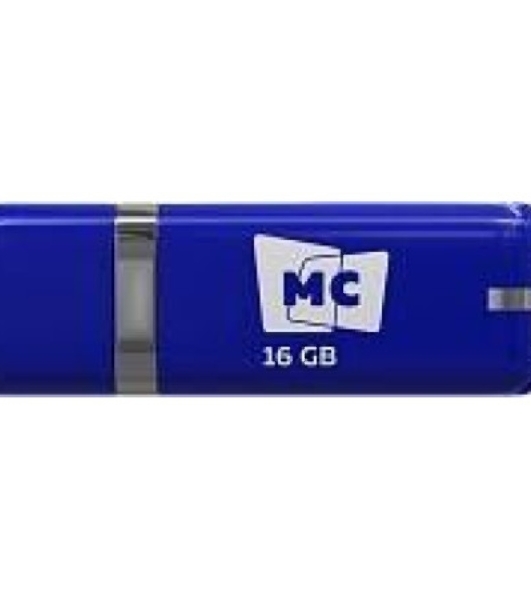 Флешка USB MORE CHOICE МФБ16 Blue (4620202558855), 16GB, USB 3.0, R/W 25/15, синий
