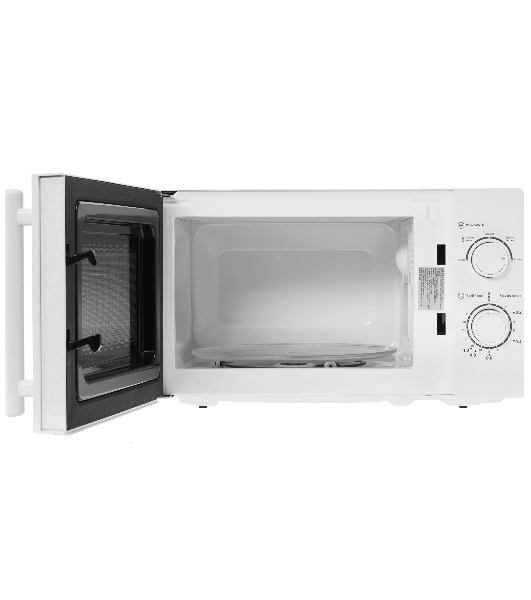 Микроволновая печь Haier HMB-MM207WA белый, 20 л, 700 Вт, переключатели - поворотный механизм